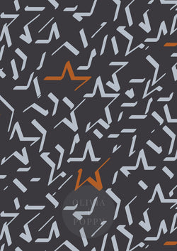 Broken Stars Sample Slate + Copper / Paste The Wall (Traditional Vinyl) Wallpaper