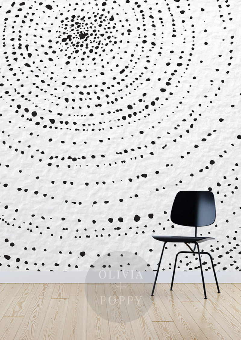 Dot Texture Wall Mural Wallpaper
