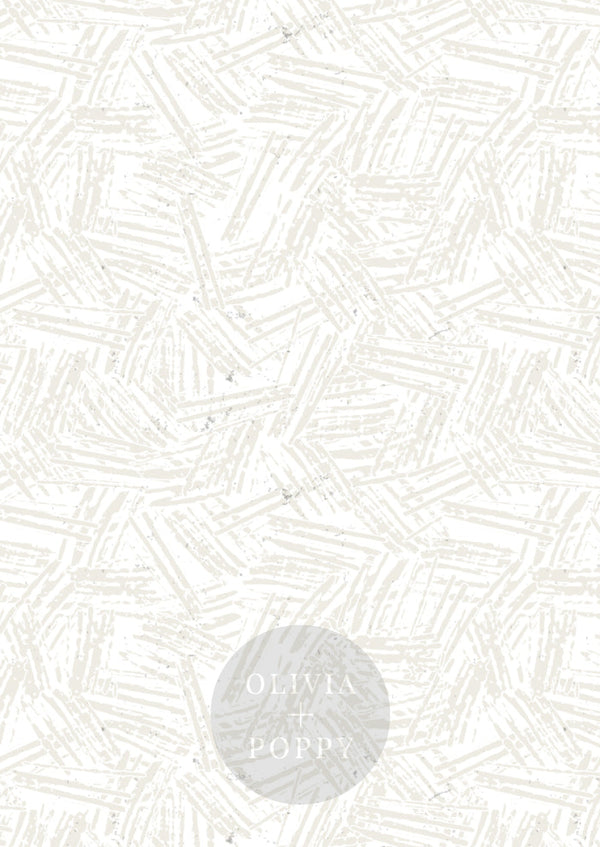 Eleven Wallpaper Paste The Wall (Traditional Vinyl) / Coconut Milk + White