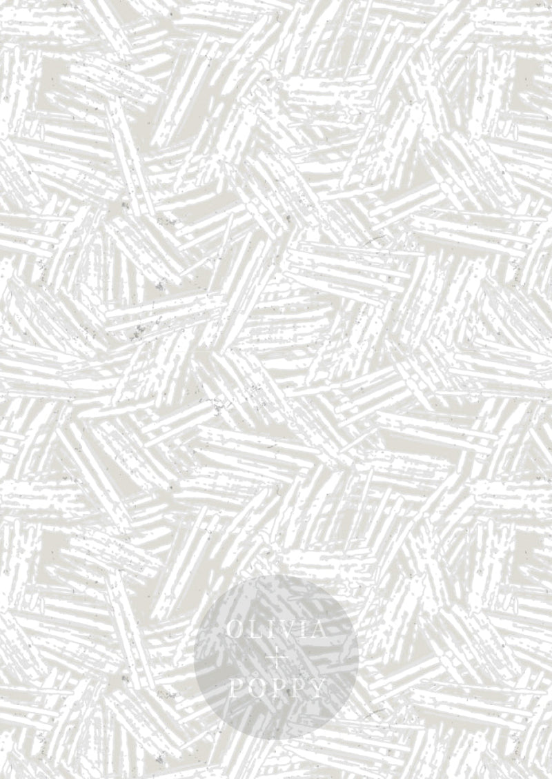 Eleven Wallpaper Sample Paste The Wall (Traditional Vinyl) / Vapor + White