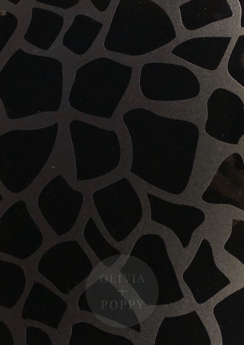 Sahara Black Lacquer (Paste The Wall) / + Wallpaper