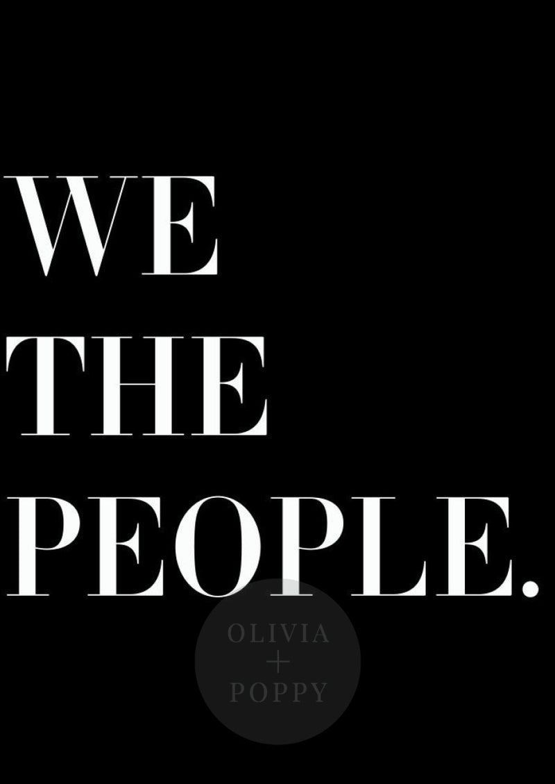 We The People. Wall Mural