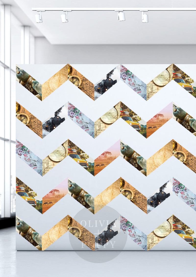 Zig Zag Adventure Sample Wallpaper